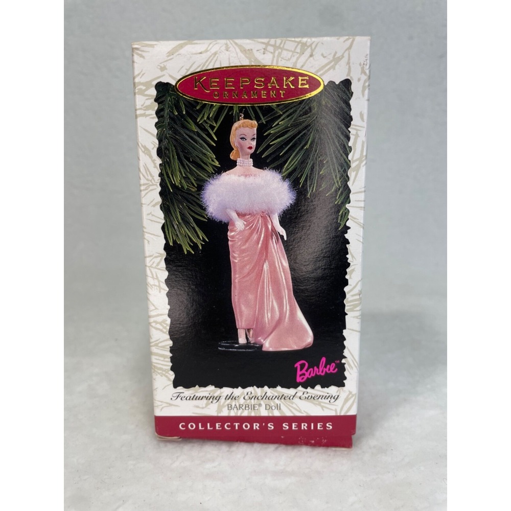 Hallmark Keepsake Featuring the Enchanted Evening Barbie‎ Doll 1996  Ornament.